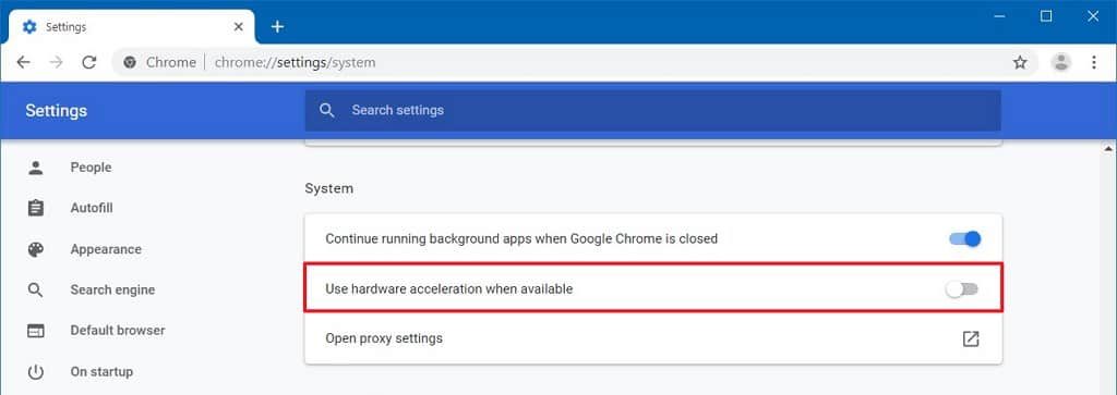 disable-hardware-acceleration-chrome