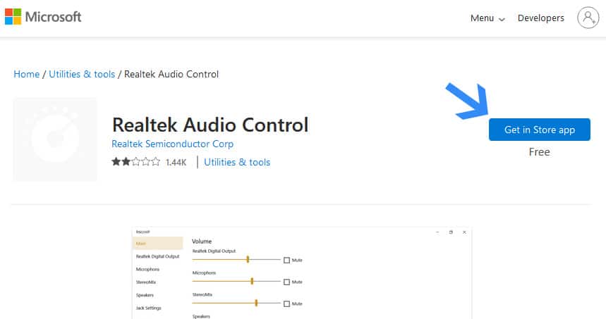 Download realtek audio console