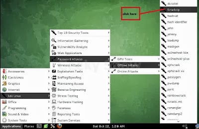 kali linux fcrack zip