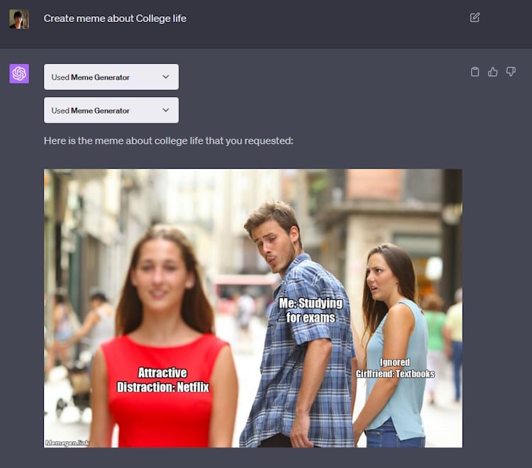 meme generator chatgpt plugin