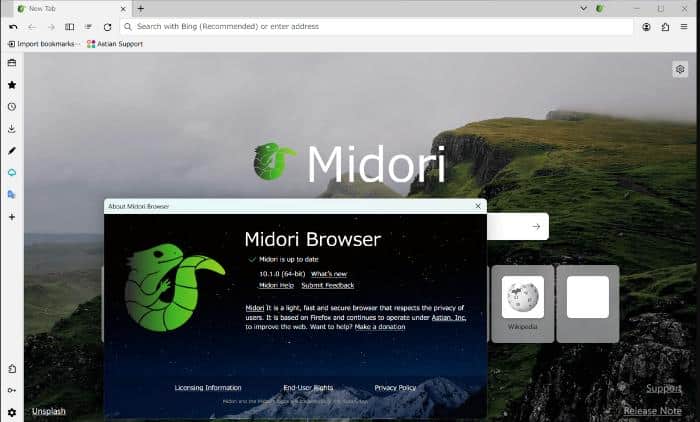 Midori Browser