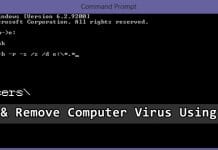 remove virus