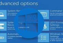 How to access BIOS settings using advanced Windows 10 options