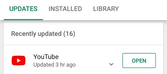 update youtube