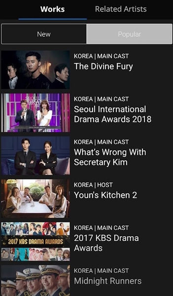 best korean show app