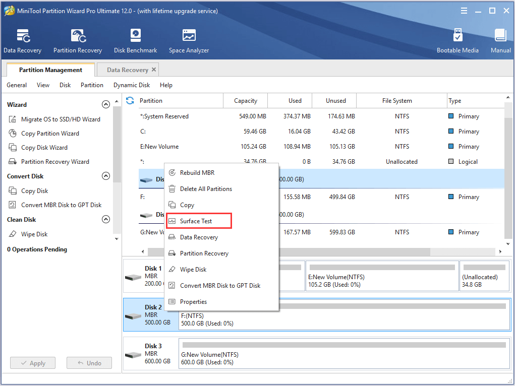 MiniTool Partition Wizard