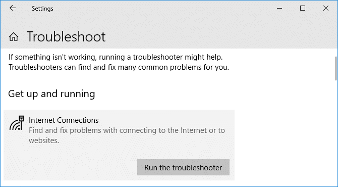 network-troubleshoot