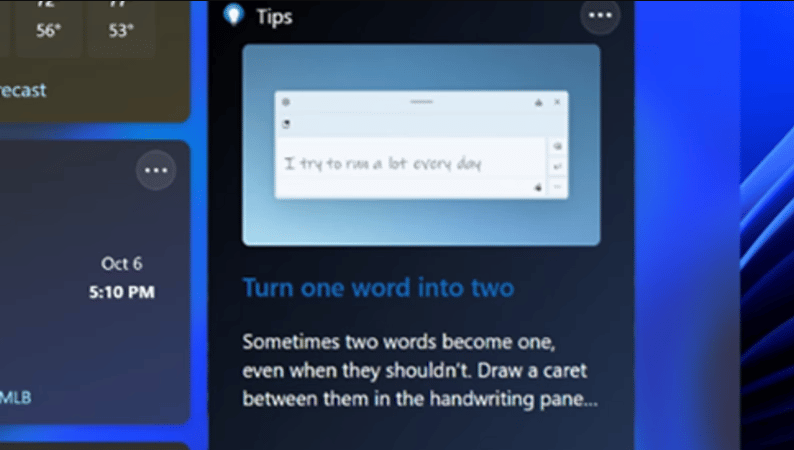 Tips Widget